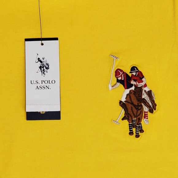 U.S. Polo Assn. T-Shirt Size S(8) Yellow - Picture 2 of 6